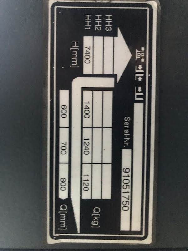 Teleskoplader del tipo Jungheinrich ETV 214, Gebrauchtmaschine en Aalst (Imagen 10)