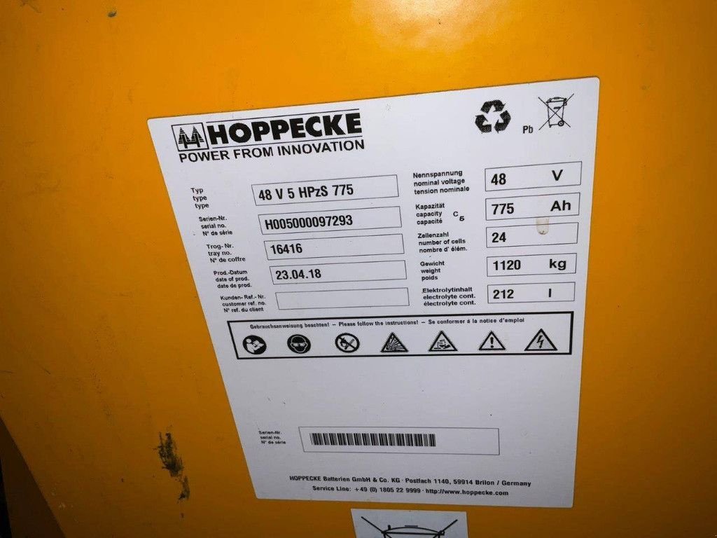 Teleskoplader tipa Jungheinrich ETV 320, Gebrauchtmaschine u Antwerpen (Slika 11)