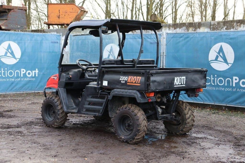 Teleskoplader des Typs Kioti MECHRON 2200 4x4, Gebrauchtmaschine in Antwerpen (Bild 4)