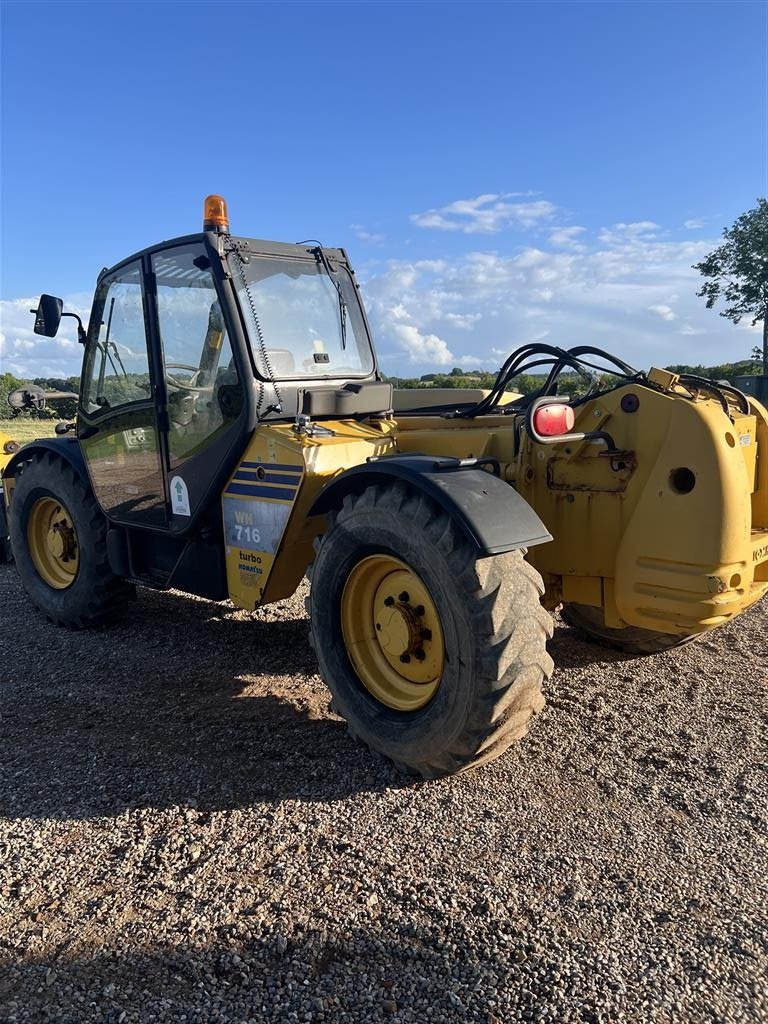 Teleskoplader a típus Komatsu WH716 Turbo Mandskabskurv, Gebrauchtmaschine ekkor: Roskilde (Kép 4)