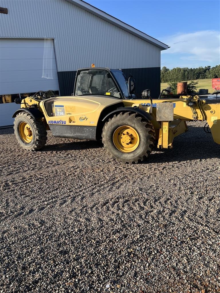 Teleskoplader tip Komatsu WH716 Turbo Mandskabskurv, Gebrauchtmaschine in Roskilde (Poză 1)