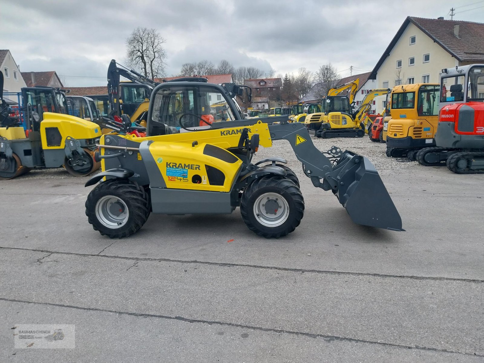 Teleskoplader des Typs Kramer 1245, Gebrauchtmaschine in Stetten (Bild 4)