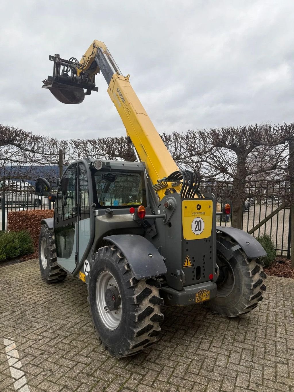 Teleskoplader van het type Kramer 407-02, Gebrauchtmaschine in Andelst (Foto 9)