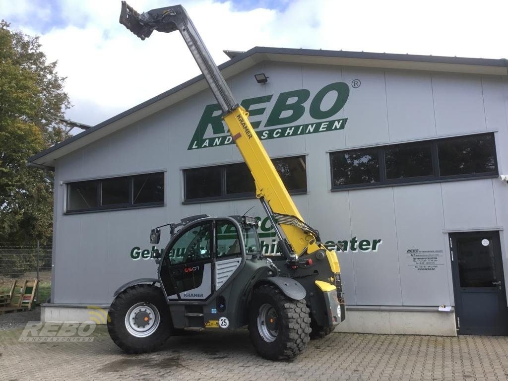 Teleskoplader van het type Kramer 5507, Gebrauchtmaschine in Neuenkirchen-Vörden (Foto 9)