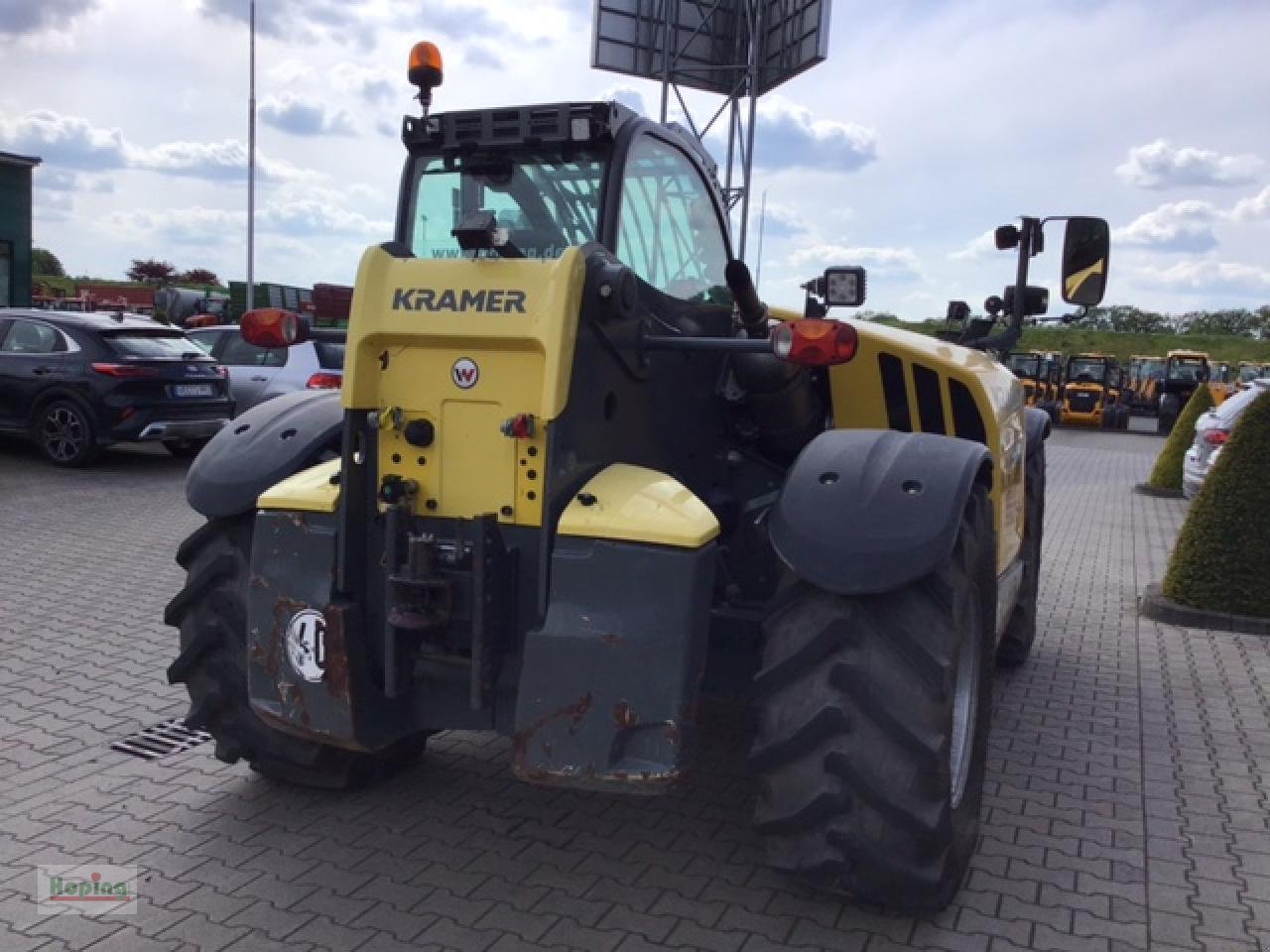 Teleskoplader del tipo Kramer 5507, Gebrauchtmaschine en Bakum (Imagen 7)