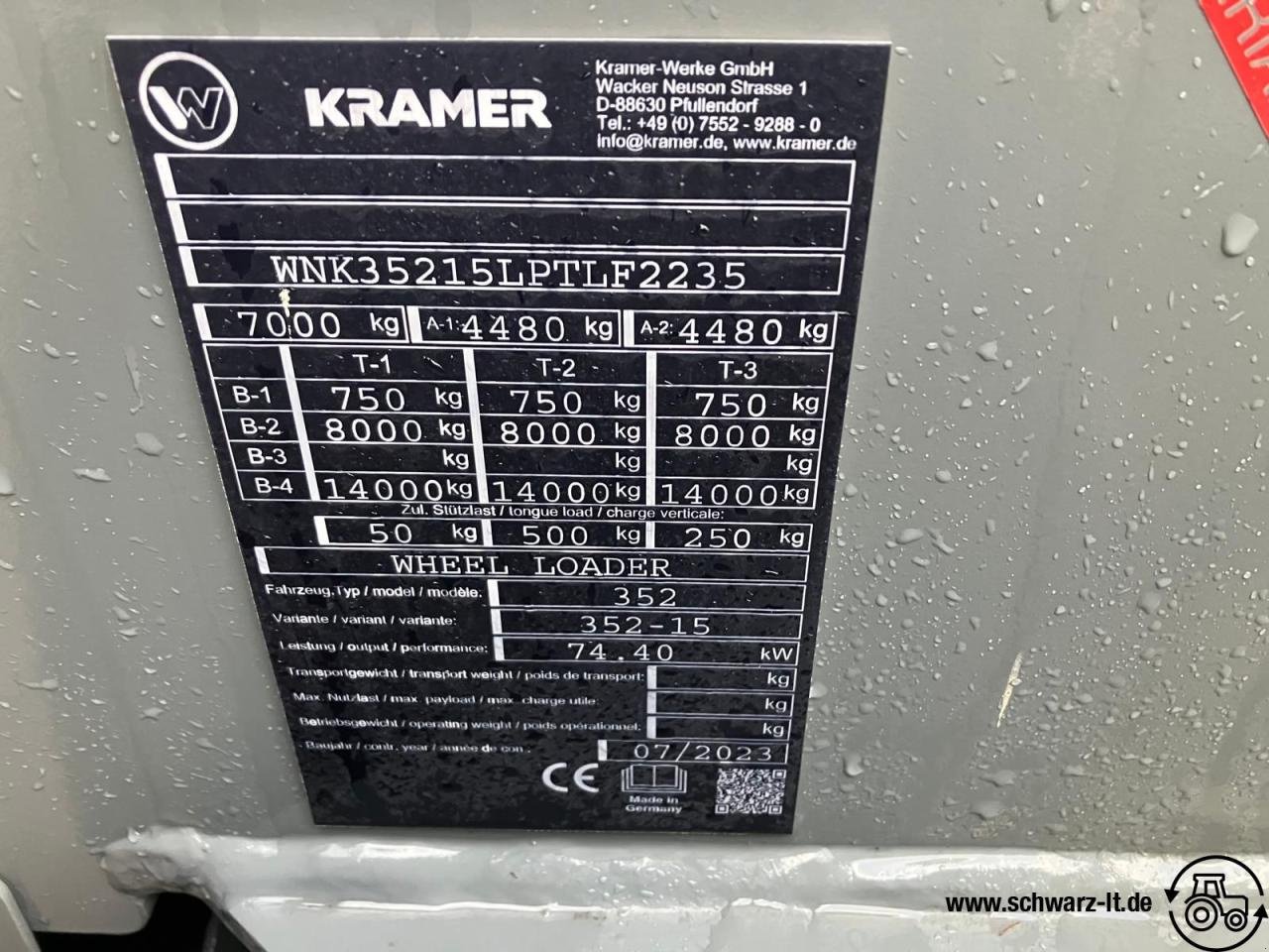 Teleskoplader of the type Kramer KL35.8T, Neumaschine in Aspach (Picture 14)