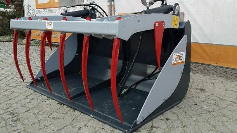 Teleskoplader del tipo Kramer Krokodilgabel 210 cm mit Kramer 312 Aufnahme, Neumaschine In Brunn an der Wild (Immagine 4)