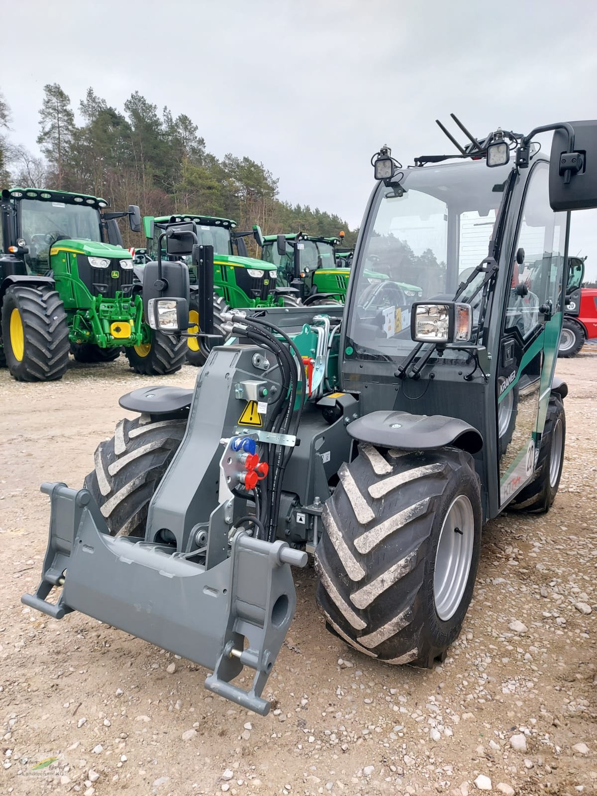 Teleskoplader del tipo Kramer KT 144, Neumaschine en Pegnitz-Bronn (Imagen 2)