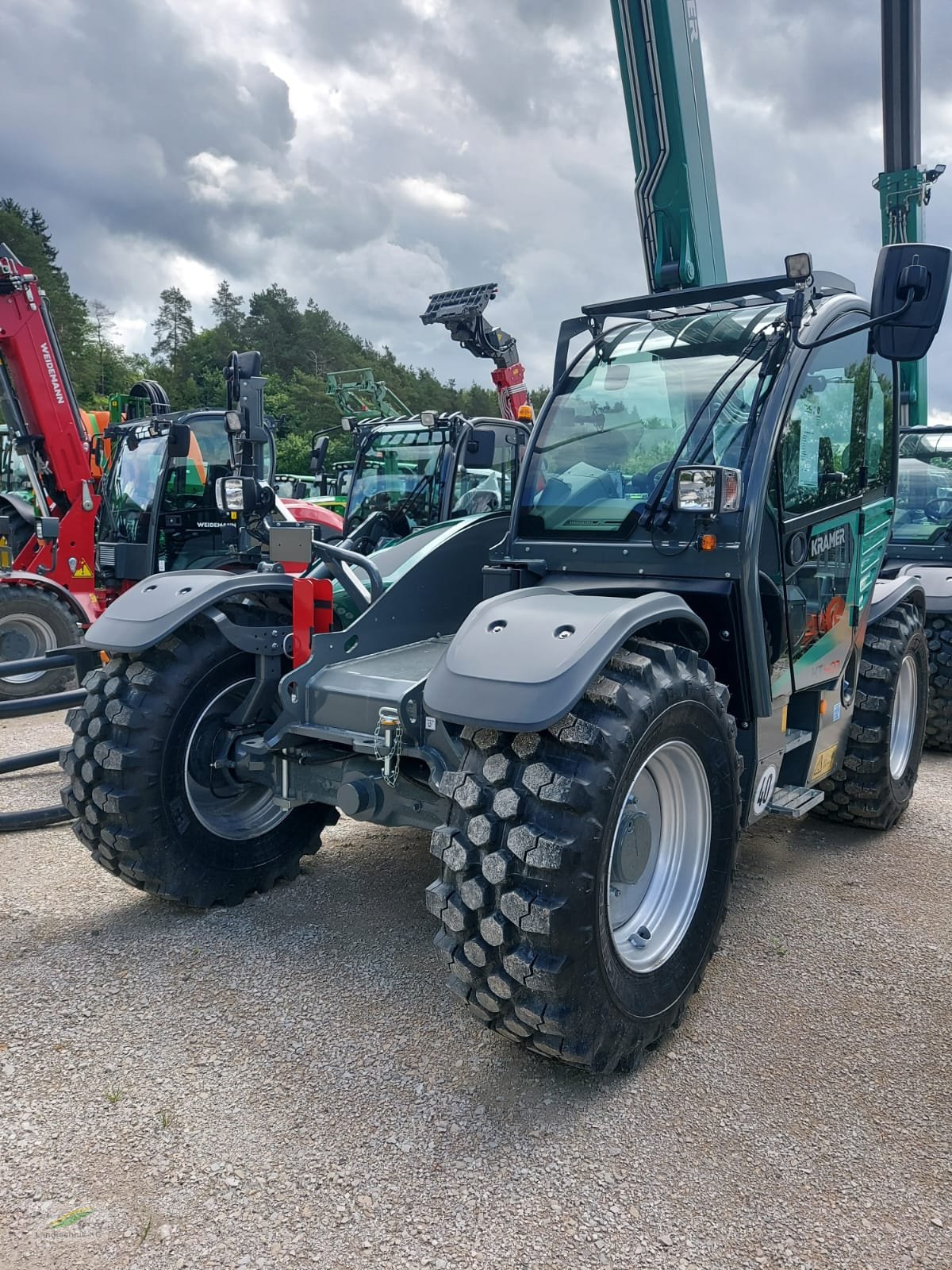 Teleskoplader del tipo Kramer KT 407, Neumaschine en Pegnitz-Bronn (Imagen 2)