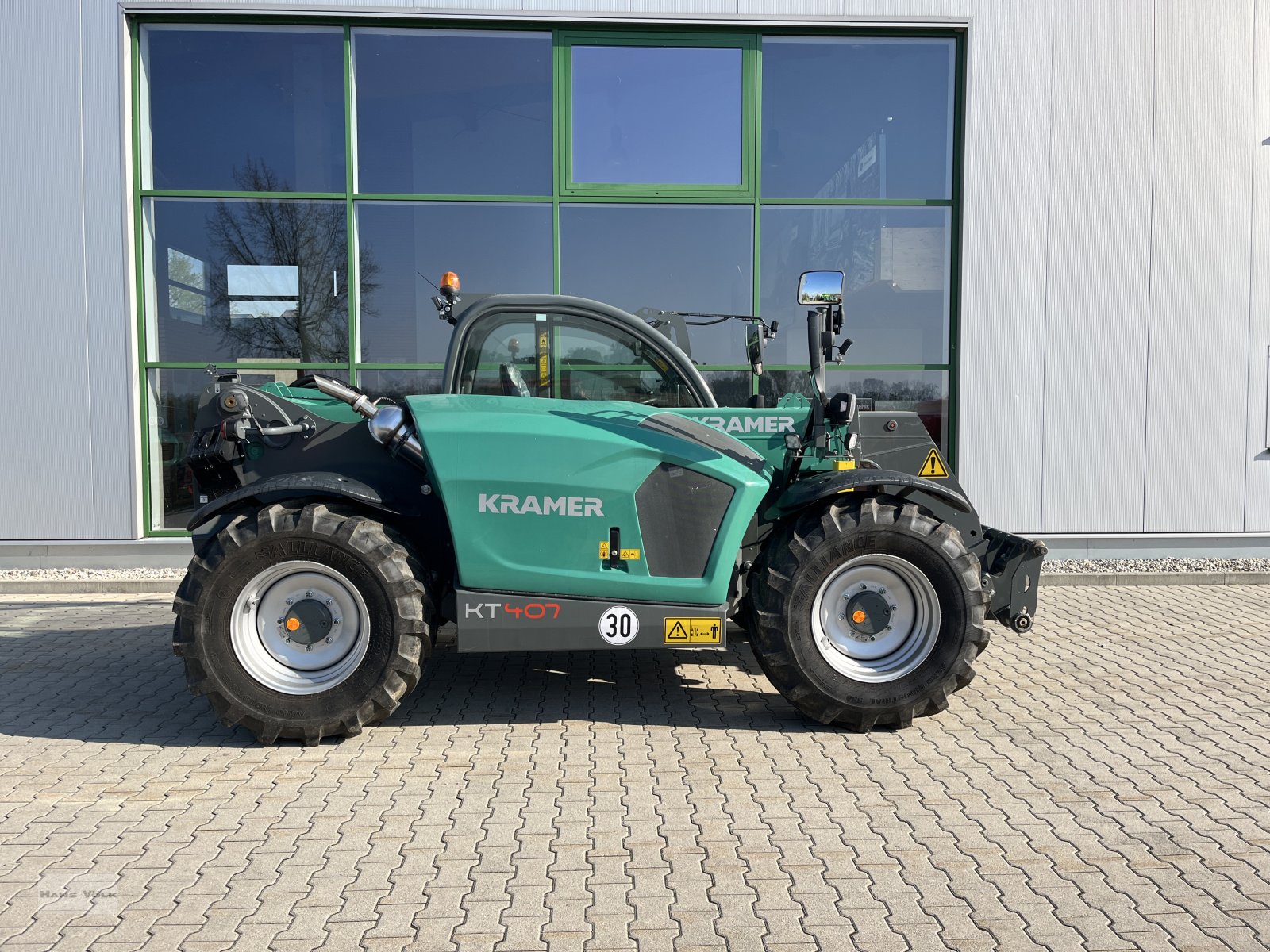 Teleskoplader van het type Kramer KT 407, Neumaschine in Schwabmünchen (Foto 2)