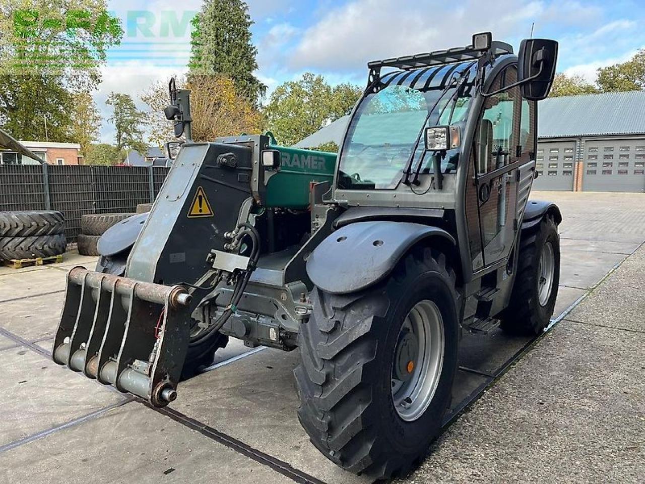 Teleskoplader van het type Kramer kt 447 verreiker, Gebrauchtmaschine in ag BROEKLAND (Foto 12)