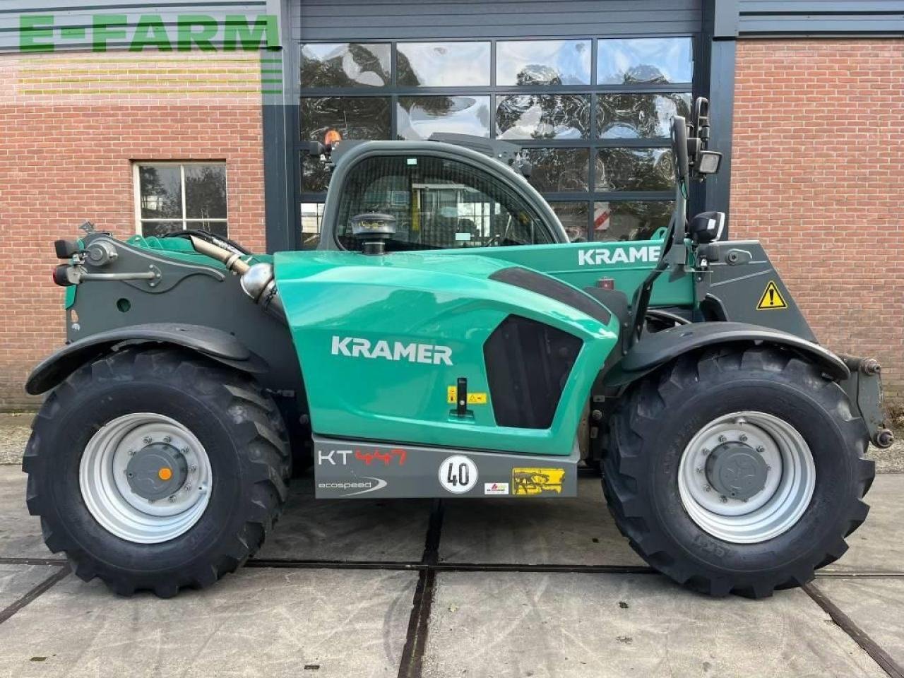 Teleskoplader del tipo Kramer kt 447, Gebrauchtmaschine en ag BROEKLAND (Imagen 8)