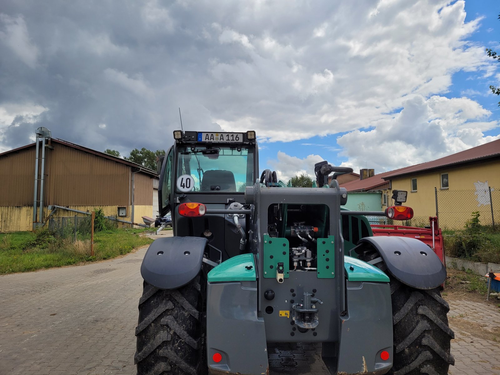 Teleskoplader van het type Kramer Kt 447, Gebrauchtmaschine in TAnnhausen (Foto 2)