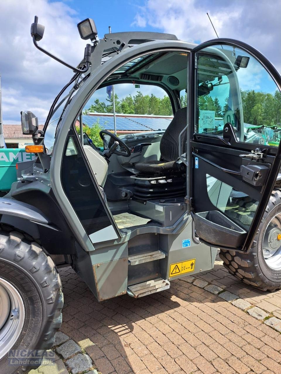 Teleskoplader van het type Kramer KT 457 EcoSpeed 40km/h, Gebrauchtmaschine in Schirradorf (Foto 8)