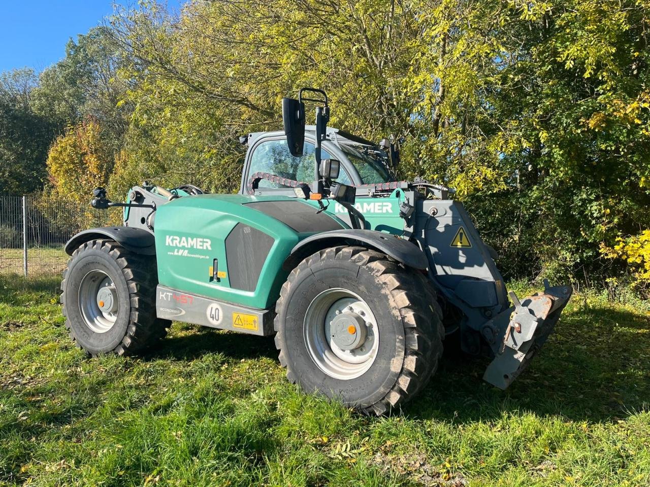 Teleskoplader del tipo Kramer KT 457 nur 2300h, Gebrauchtmaschine en Könnern (Imagen 1)