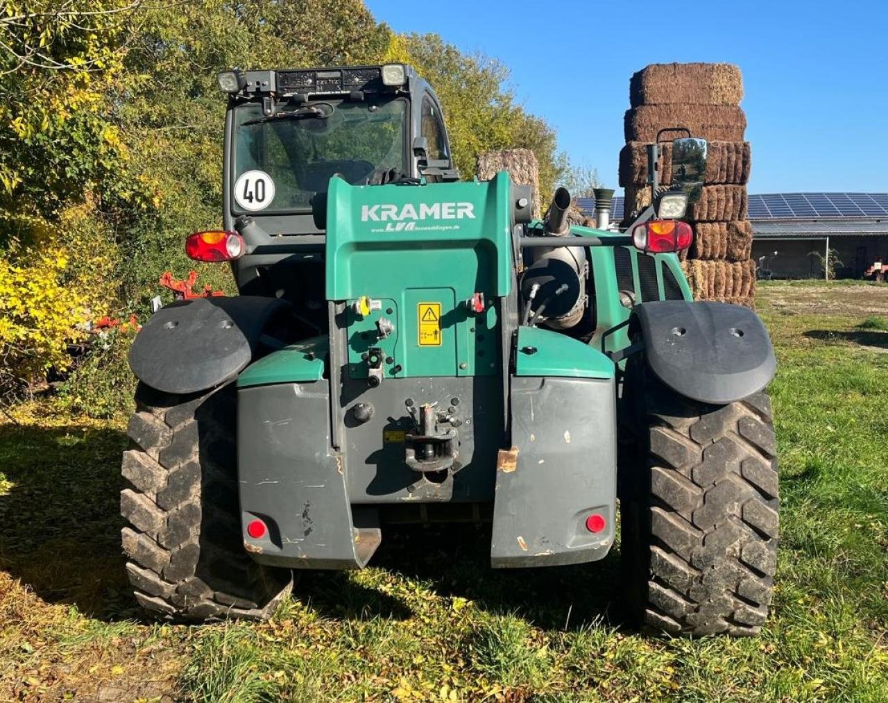 Teleskoplader del tipo Kramer KT 457 nur 2300h, Gebrauchtmaschine en Könnern (Imagen 5)