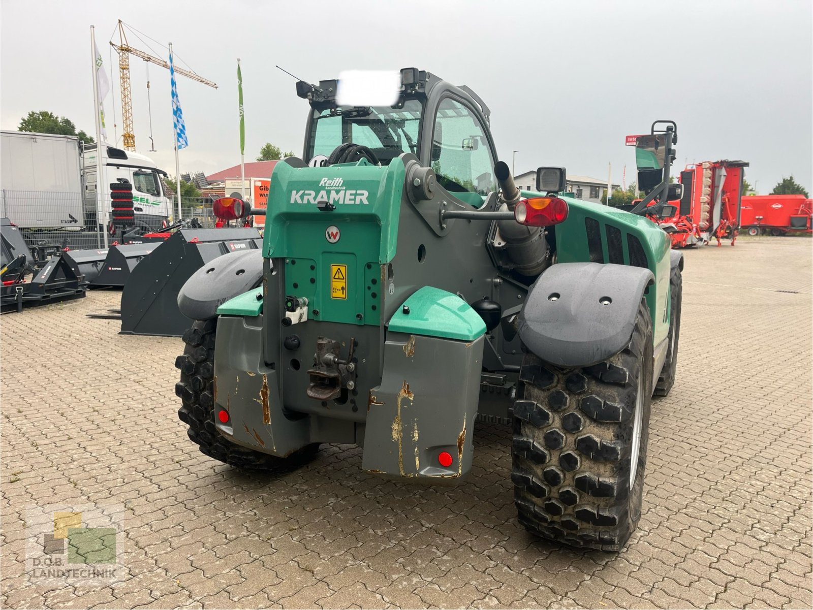 Teleskoplader del tipo Kramer KT 557, Gebrauchtmaschine en Langweid am Lech (Imagen 3)