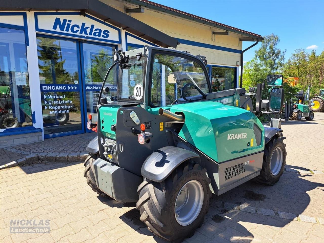 Teleskoplader van het type Kramer KT144, Gebrauchtmaschine in Schirradorf (Foto 2)