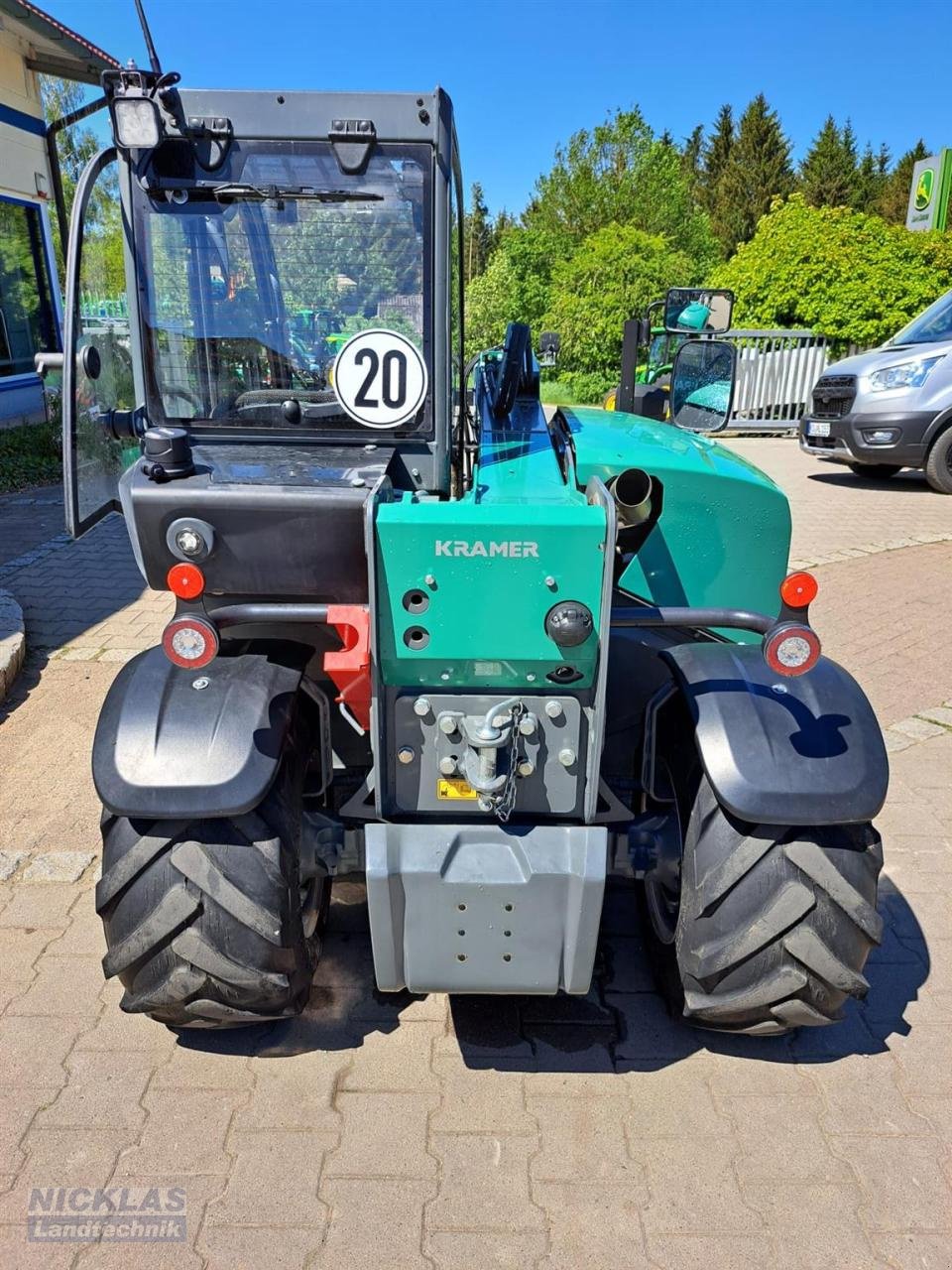 Teleskoplader van het type Kramer KT144, Gebrauchtmaschine in Schirradorf (Foto 3)