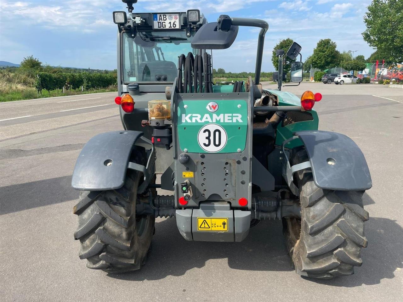 Teleskoplader a típus Kramer KT276 (418-22), Gebrauchtmaschine ekkor: Niederkirchen (Kép 9)