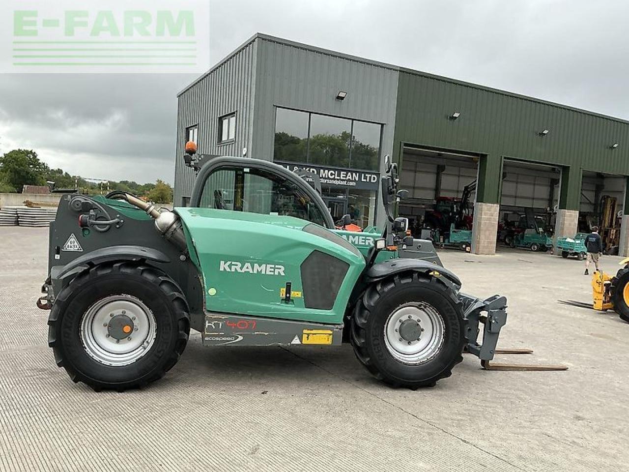 Teleskoplader tip Kramer kt407 telehandler (st20285), Gebrauchtmaschine in SHAFTESBURY (Poză 2)