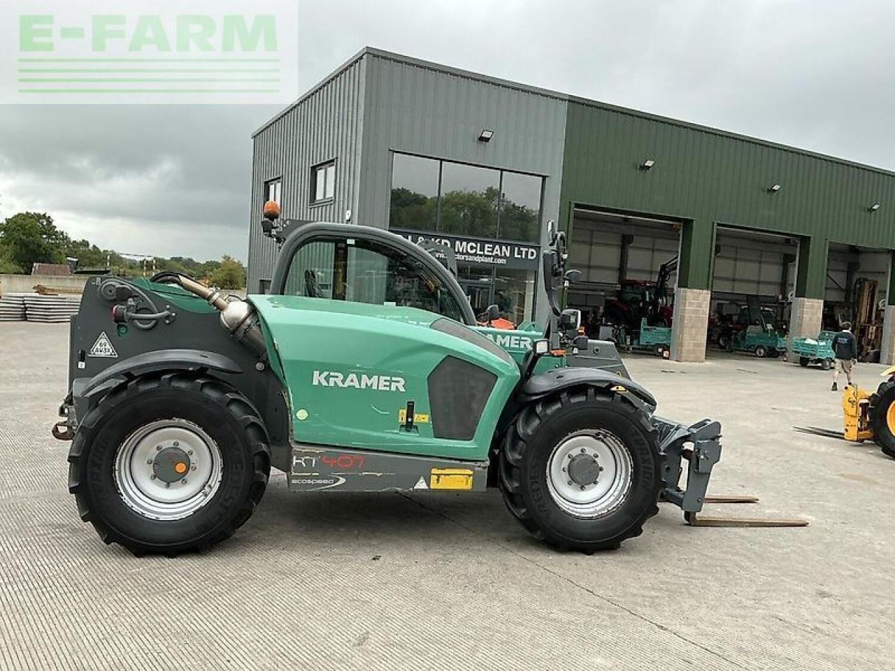 Teleskoplader of the type Kramer kt407 telehandler (st20285), Gebrauchtmaschine in SHAFTESBURY (Picture 2)