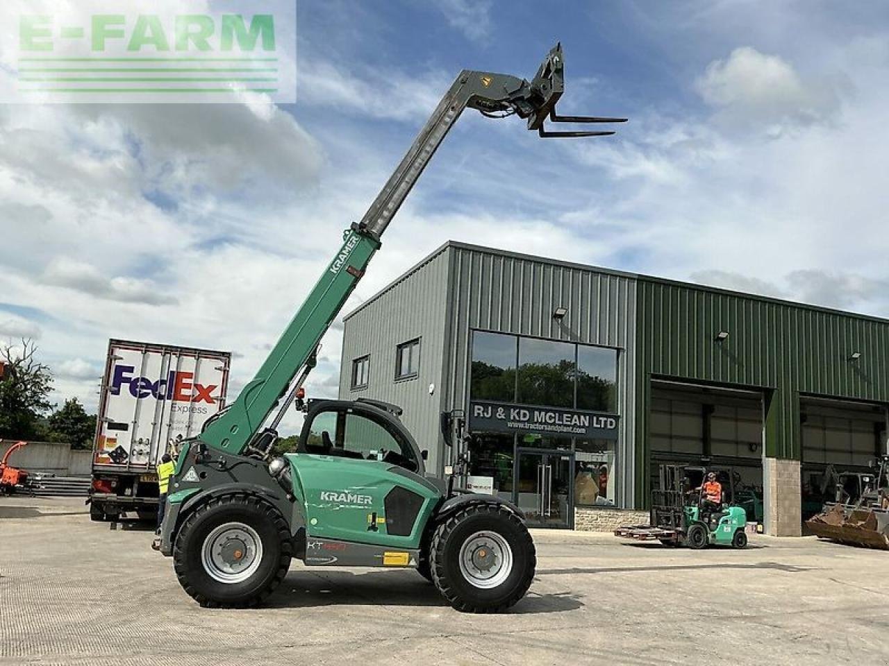 Teleskoplader del tipo Kramer kt447 telehandler (st20281), Gebrauchtmaschine en SHAFTESBURY (Imagen 1)