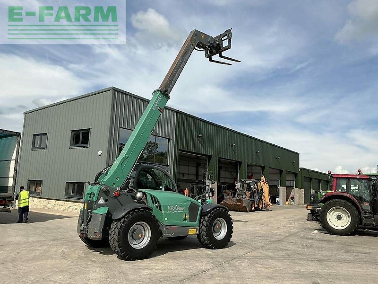 Teleskoplader del tipo Kramer kt447 telehandler (st20281), Gebrauchtmaschine en SHAFTESBURY (Imagen 10)