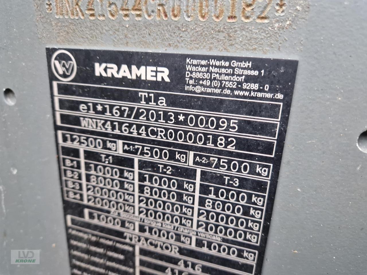 Teleskoplader des Typs Kramer KT557, Gebrauchtmaschine in Spelle (Bild 13)