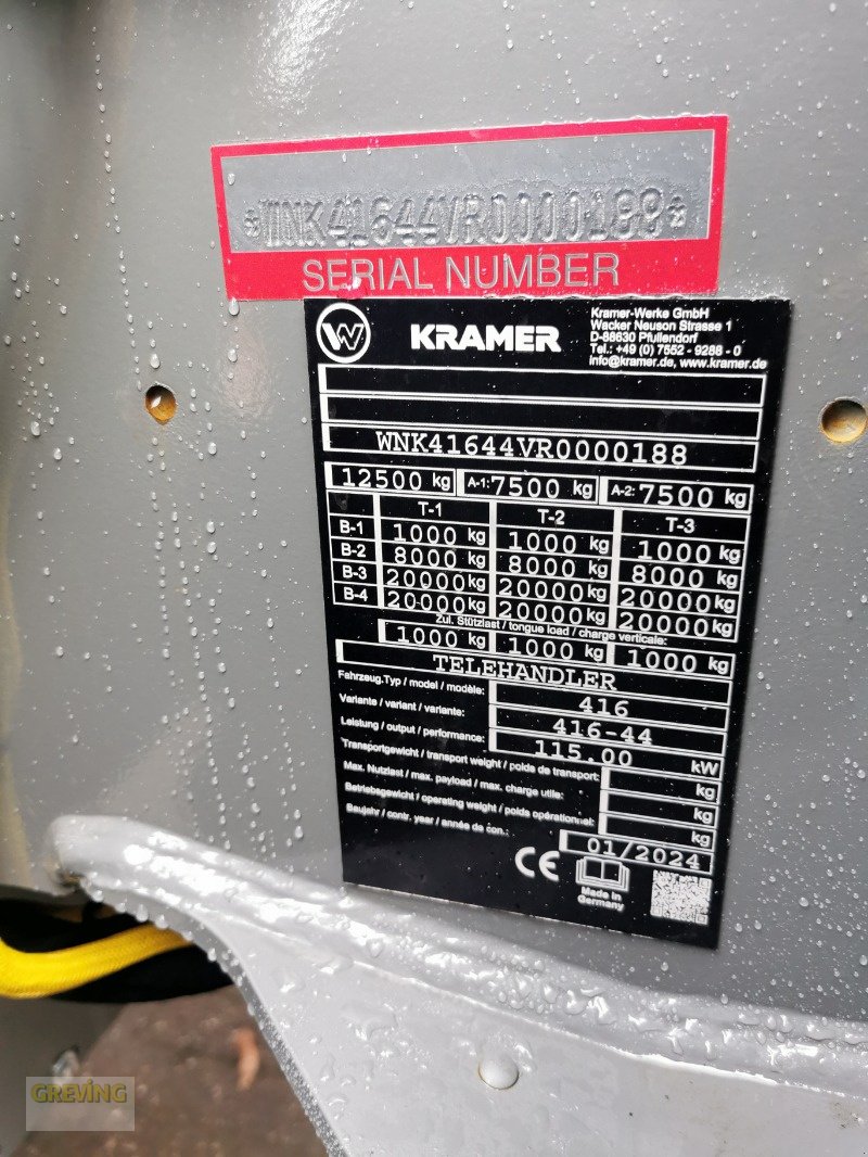 Teleskoplader za tip Kramer KT557, Neumaschine u Greven (Slika 30)