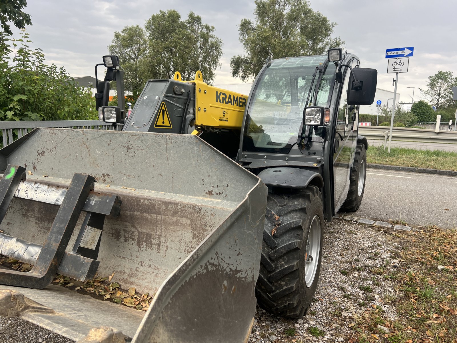 Teleskoplader van het type Kramer Teleskoplader 2706, Gebrauchtmaschine in Garching  (Foto 7)