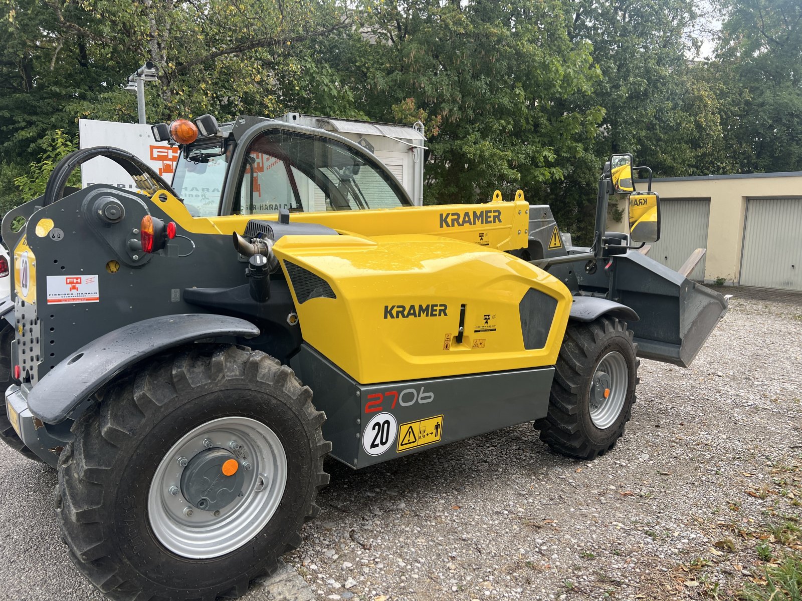 Teleskoplader van het type Kramer Teleskoplader 2706, Gebrauchtmaschine in Garching  (Foto 8)