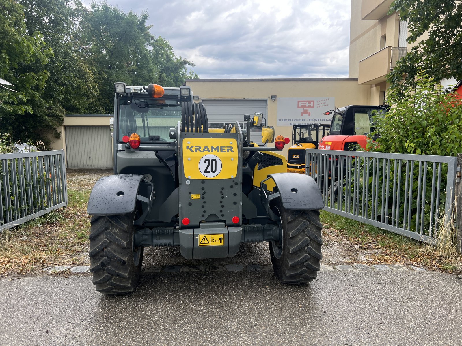 Teleskoplader van het type Kramer Teleskoplader 2706, Gebrauchtmaschine in Garching  (Foto 9)