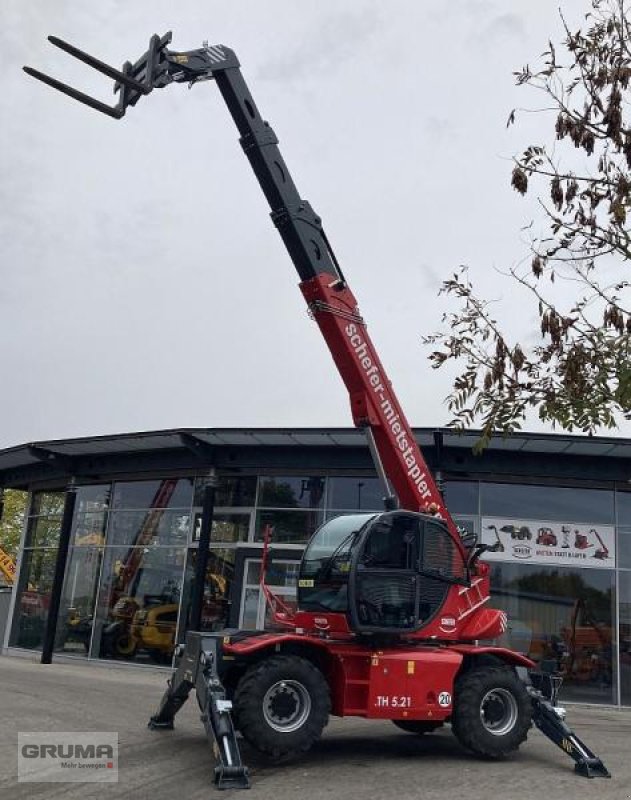 Teleskoplader от тип Magni RTH 5.21, Gebrauchtmaschine в Friedberg-Derching (Снимка 5)