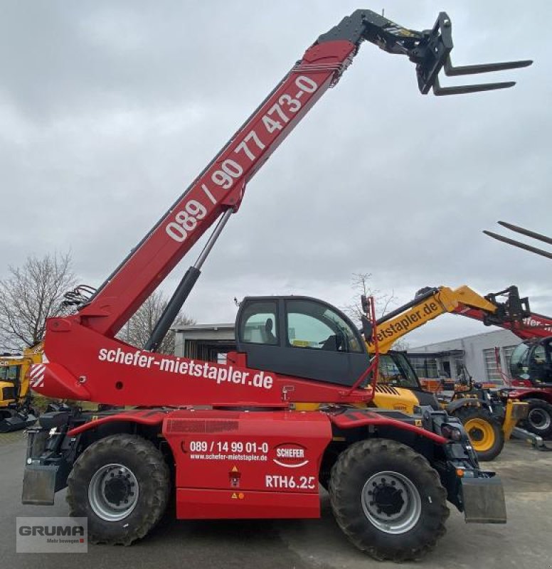 Teleskoplader van het type Magni RTH 6.25, Gebrauchtmaschine in Friedberg-Derching (Foto 7)