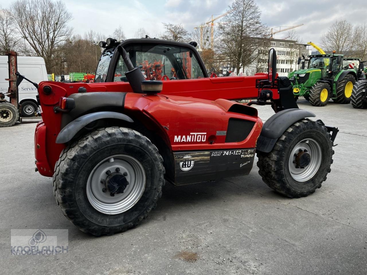 Teleskoplader от тип Manitou 741-120LSU, Gebrauchtmaschine в Ravensburg (Снимка 3)