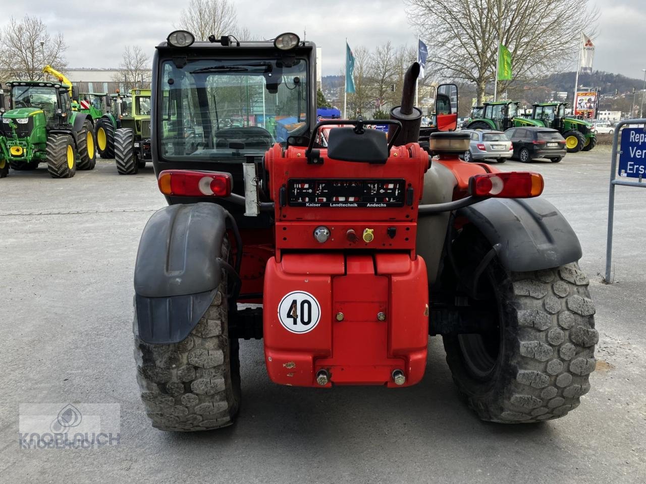 Teleskoplader Türe ait Manitou 741-120LSU, Gebrauchtmaschine içinde Ravensburg (resim 4)