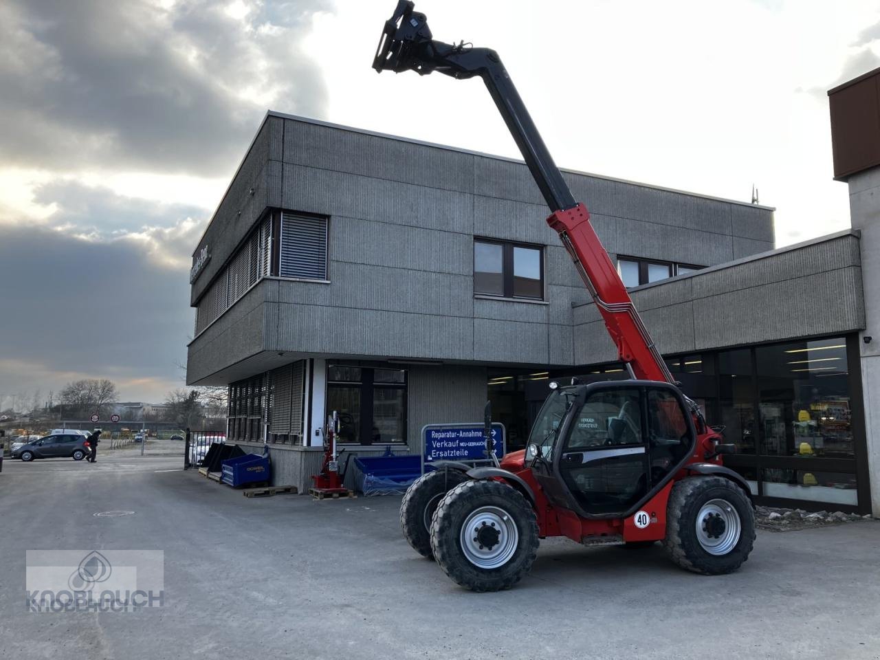 Teleskoplader типа Manitou 741-120LSU, Gebrauchtmaschine в Ravensburg (Фотография 19)