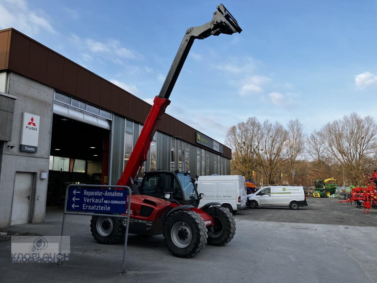 Teleskoplader Türe ait Manitou 741-120LSU, Gebrauchtmaschine içinde Ravensburg (resim 21)