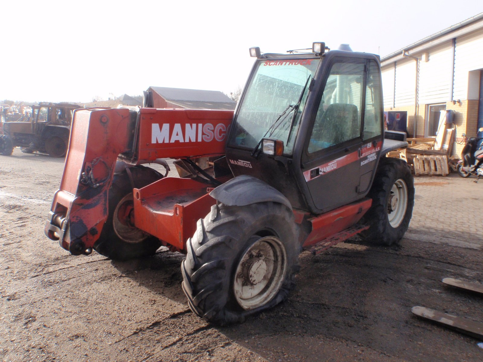 Teleskoplader van het type Manitou 835-120, Gebrauchtmaschine in Viborg (Foto 2)