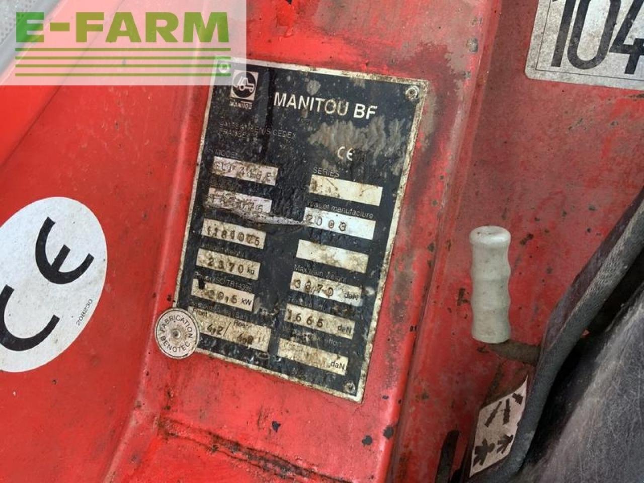 Teleskoplader of the type Manitou maniscopic slt415e telehandler, Gebrauchtmaschine in SHAFTESBURY (Picture 16)