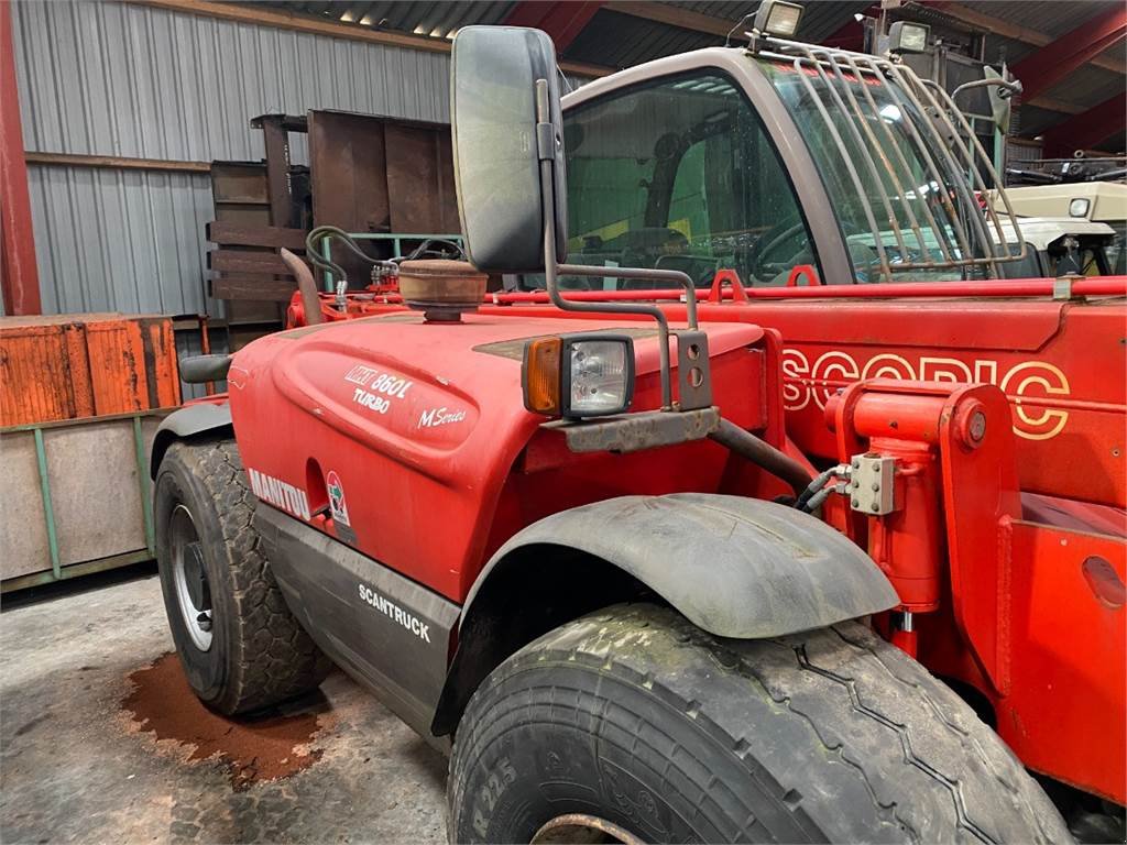 Teleskoplader van het type Manitou MHT 860, Gebrauchtmaschine in Hemmet (Foto 9)