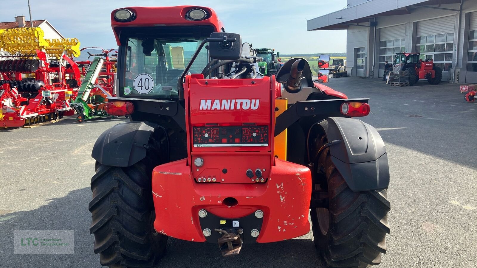 Teleskoplader tip Manitou MLT 1040-145PS, Gebrauchtmaschine in Großpetersdorf (Poză 9)