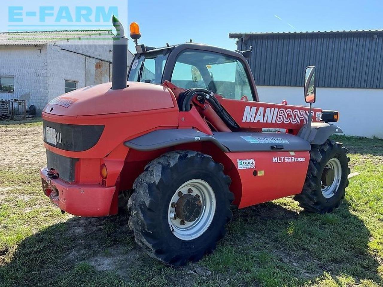 Teleskoplader typu Manitou mlt 523 turbo, Gebrauchtmaschine v SZEGED (Obrázek 3)