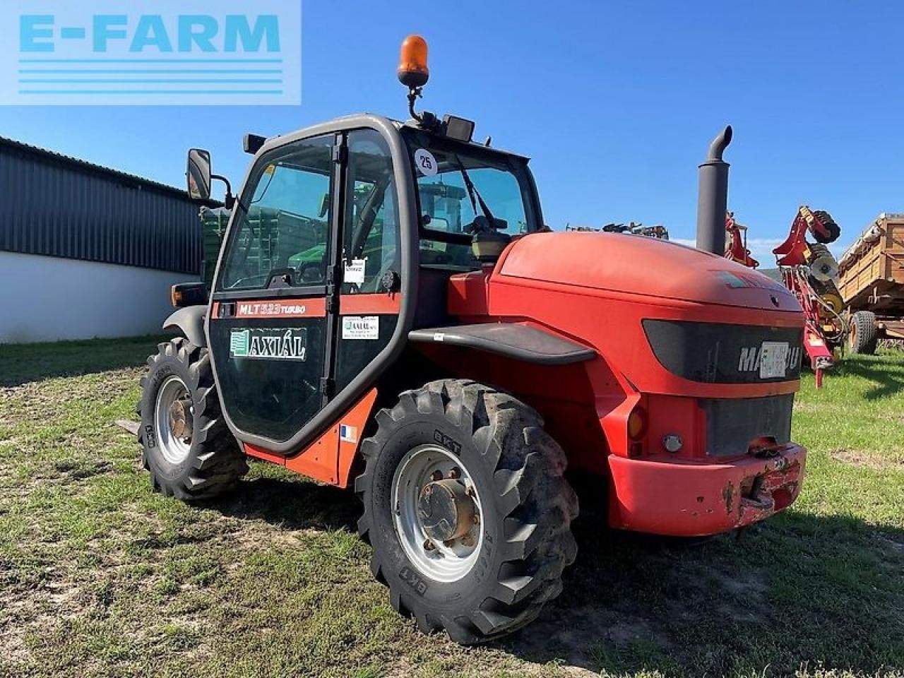 Teleskoplader del tipo Manitou mlt 523 turbo, Gebrauchtmaschine en SZEGED (Imagen 4)