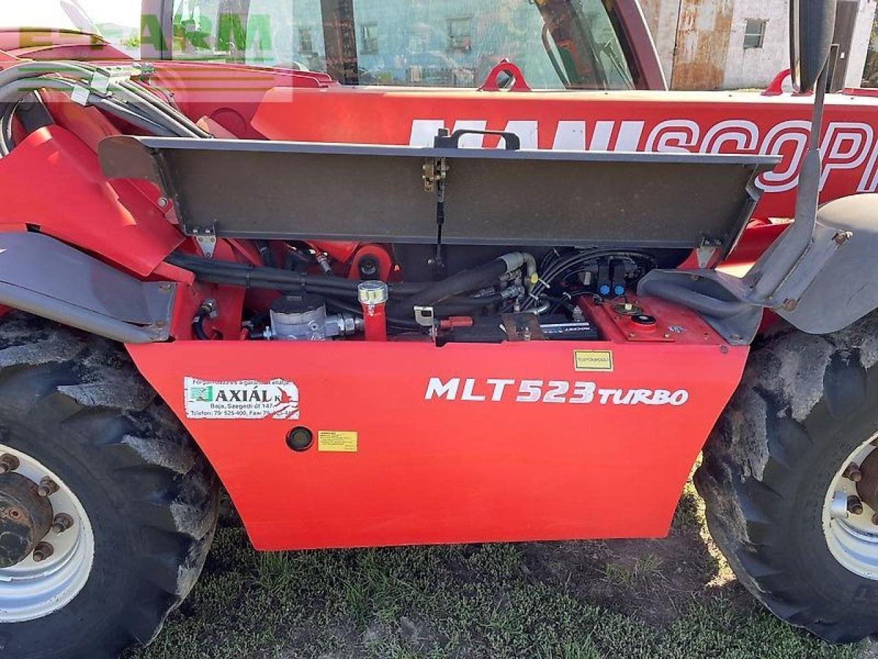 Teleskoplader του τύπου Manitou mlt 523 turbo, Gebrauchtmaschine σε SZEGED (Φωτογραφία 11)