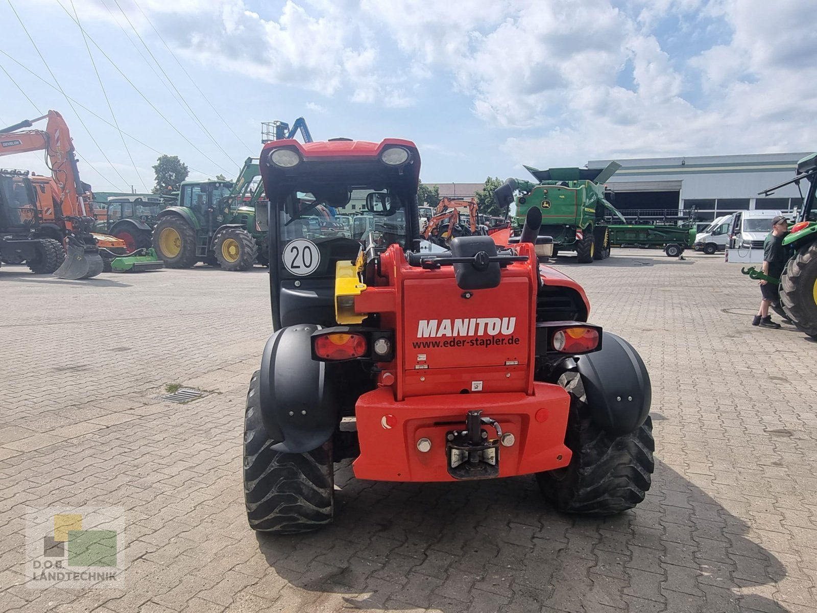 Teleskoplader του τύπου Manitou MLT 625 H 75K, Gebrauchtmaschine σε Regensburg (Φωτογραφία 5)