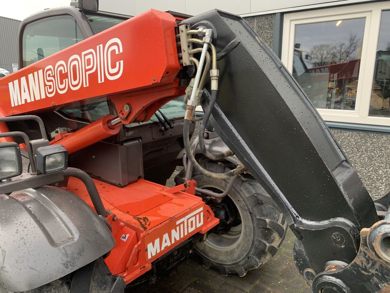 Teleskoplader типа Manitou MLT 627, Gebrauchtmaschine в Vriezenveen (Фотография 7)