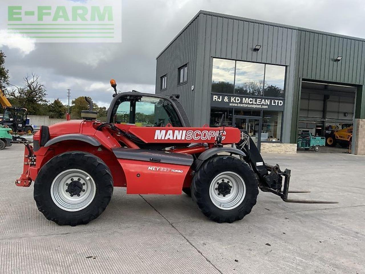 Teleskoplader del tipo Manitou mlt 627t telehandler (st21278), Gebrauchtmaschine en SHAFTESBURY (Imagen 1)