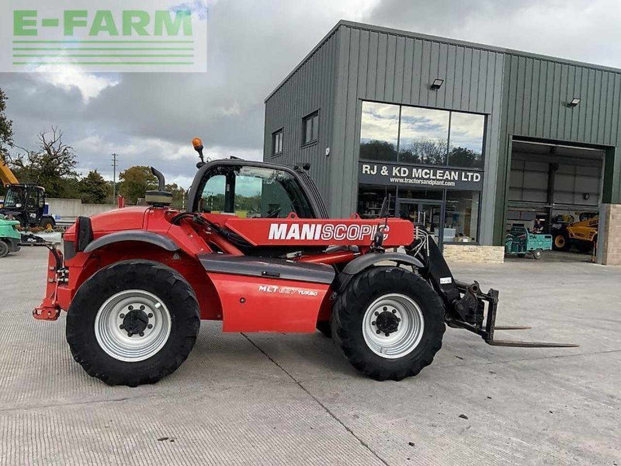 Teleskoplader van het type Manitou mlt 627t telehandler (st21278), Gebrauchtmaschine in SHAFTESBURY (Foto 9)